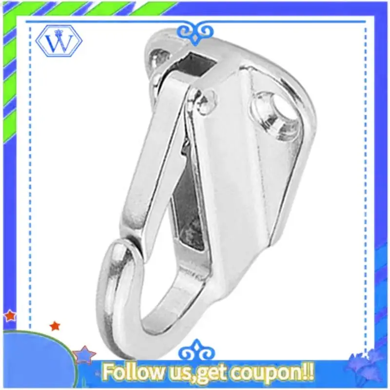 M46K-Marine Boat Fender-Hooks Stainless Steel Spring Snap Type Fender-Fending Hook Hanger 2 Pcs
M46K-Marine Boat Fender-Hooks Stainless Steel Spring Snap Type Fender-Fending Hook Hanger 2 Pcs