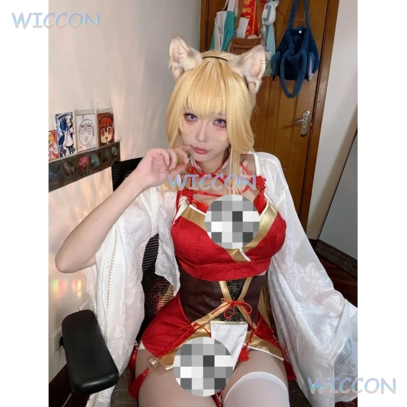 Mai Shiranui Cosplay Costume Red Dress Yae Guuji Dress Party Doujin Fox Cosplay Japanese Kimono Outfit Sexy Uniform Women
Mai Shiranui Cosplay Costume Red Dress Yae Guuji Dress Party Doujin Fox Cosplay Japanese Kimono Outfit Sexy Uniform Women