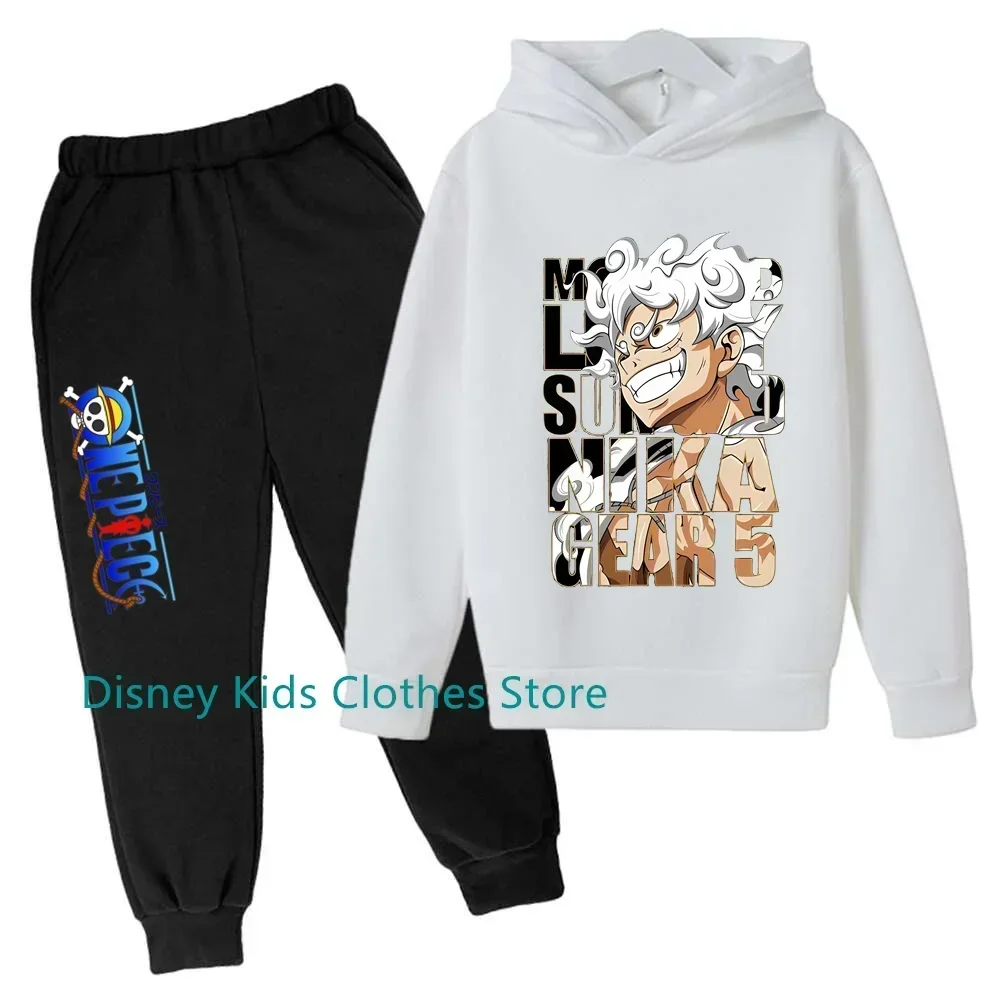 One Piece Hoodie Sets Boys Luffy Clothing Spring Autumn Cartoon Anime Sweatshirt Suit Hoodies + Long Pants 2pcs Kids Outfits
One Piece Hoodie Sets Boys Luffy Clothing Spring Autumn Cartoon Anime Sweatshirt Suit Hoodies + Long Pants 2pcs Kids Outfits
