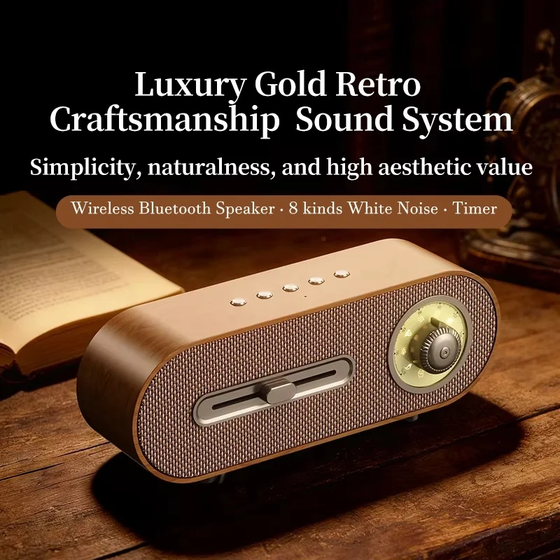 JY67-Pro Retro Bluetooth 6.0 Speaker,Wireless Speaker, 8 Natural Sleep Sounds, 10W Audio, 2000mAh Battery, TF/USB/AUX Support
JY67-Pro Retro Bluetooth 6.0 Speaker,Wireless Speaker, 8 Natural Sleep Sounds, 10W Audio, 2000mAh Battery, TF/USB/AUX Support