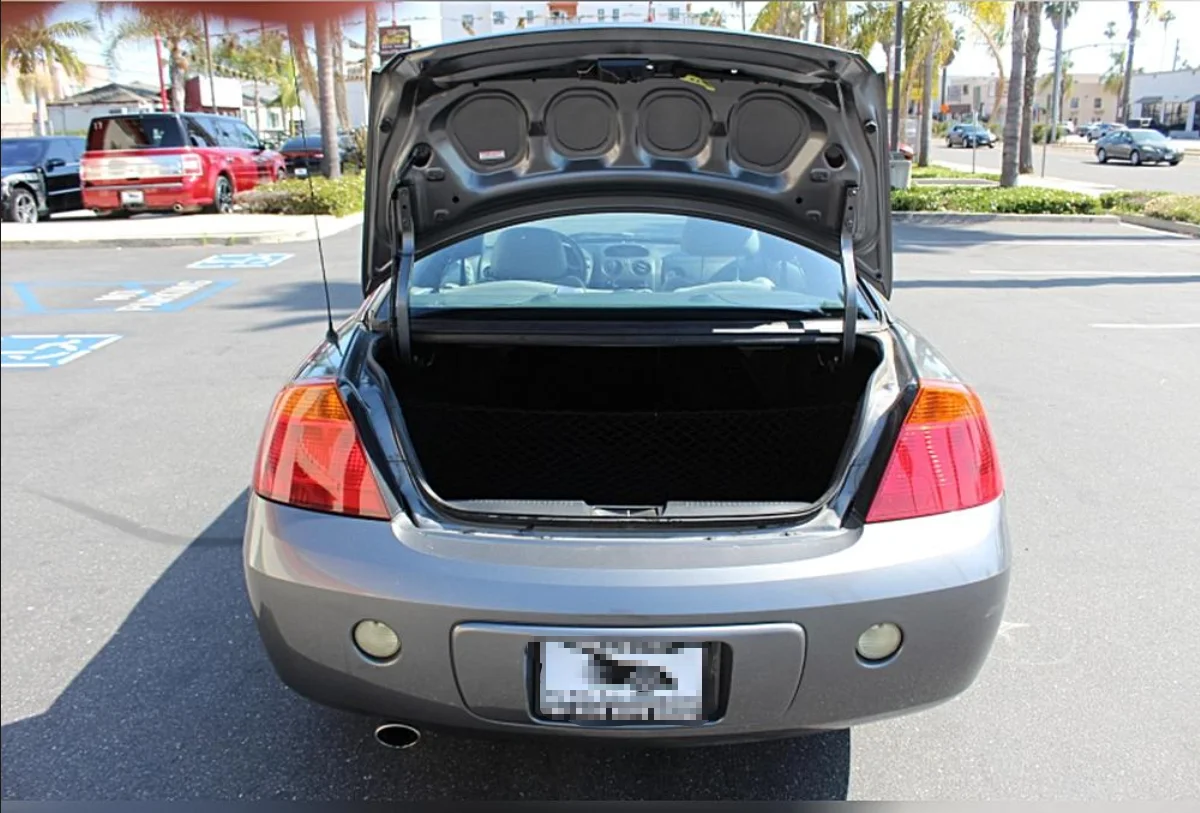 Auto Pop-Up Trunk Struts for Chrysler Sebring (JR) Sedan 2001-2006 284mm Automatic Opening Gas Lift Supports with Springs
Auto Pop-Up Trunk Struts for Chrysler Sebring (JR) Sedan 2001-2006 284mm Automatic Opening Gas Lift Supports with Springs