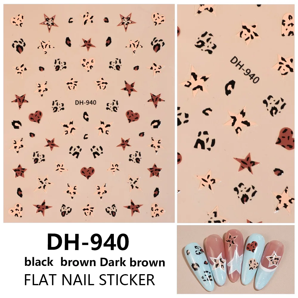 1/5pcs Black Blue Star Heart Nail Stickers Cute Nail Art Stickers Women's DIY Self Adhesive Manicure Decorative Decals
1/5pcs Black Blue Star Heart Nail Stickers Cute Nail Art Stickers Women's DIY Self Adhesive Manicure Decorative Decals