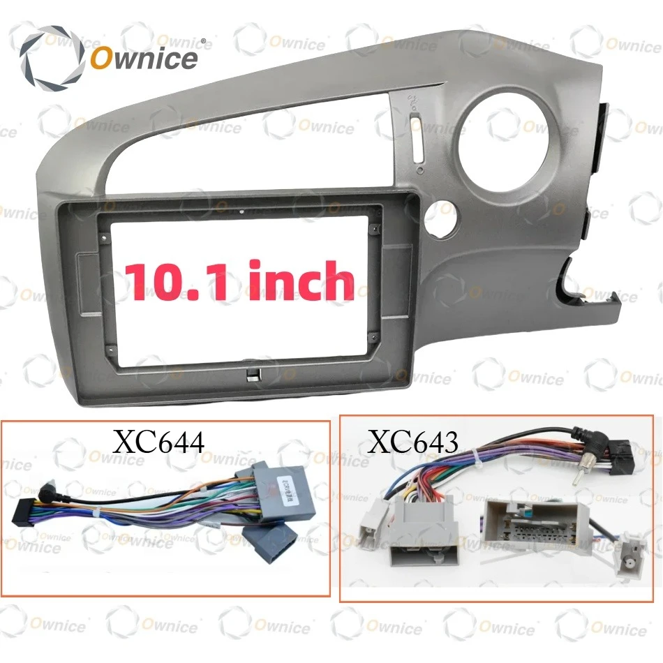 Ownice 10.1 Inch Car Android Radio Frame for Honda STREAM 2006 - 2013 RHD 2DIN Fascia Stereo Panel 16PIN Harness Wire Canbus Box
Ownice 10.1 Inch Car Android Radio Frame for Honda STREAM 2006 - 2013 RHD 2DIN Fascia Stereo Panel 16PIN Harness Wire Canbus Box