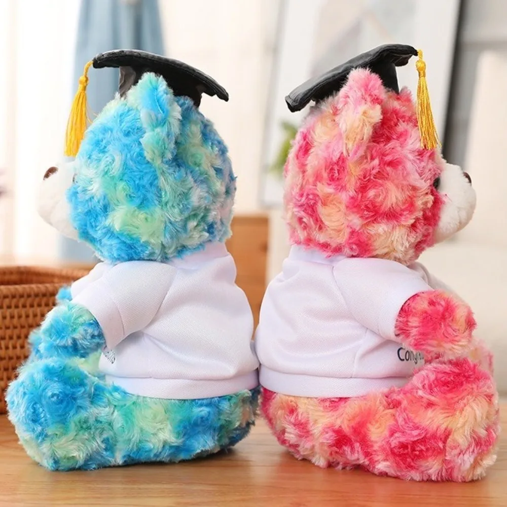 New Graduation Bear Plush Toy Wear Bachelor Cap Cute Stuffed Animal Dolls Soft 23cm 28cm Cartoon Bear Doll for Boys Girls
New Graduation Bear Plush Toy Wear Bachelor Cap Cute Stuffed Animal Dolls Soft 23cm 28cm Cartoon Bear Doll for Boys Girls