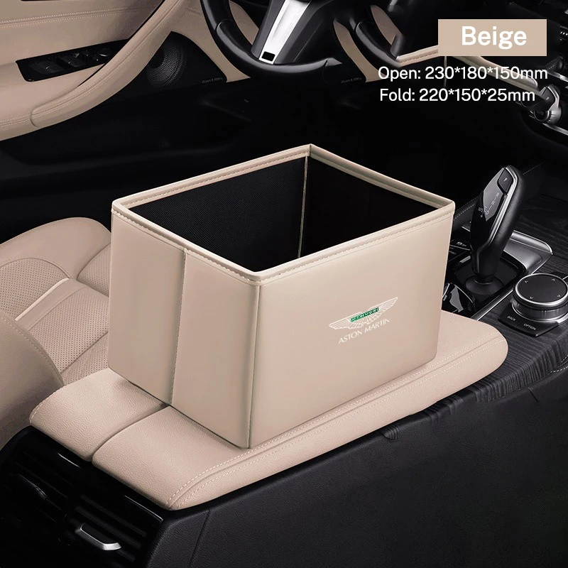 Car Leather Trash Can Interior Organizer Bag Accessories For Aston Martin DBS Superleggera DB5 DB9 One-77 Vanquish Valour
Car Leather Trash Can Interior Organizer Bag Accessories For Aston Martin DBS Superleggera DB5 DB9 One-77 Vanquish Valour