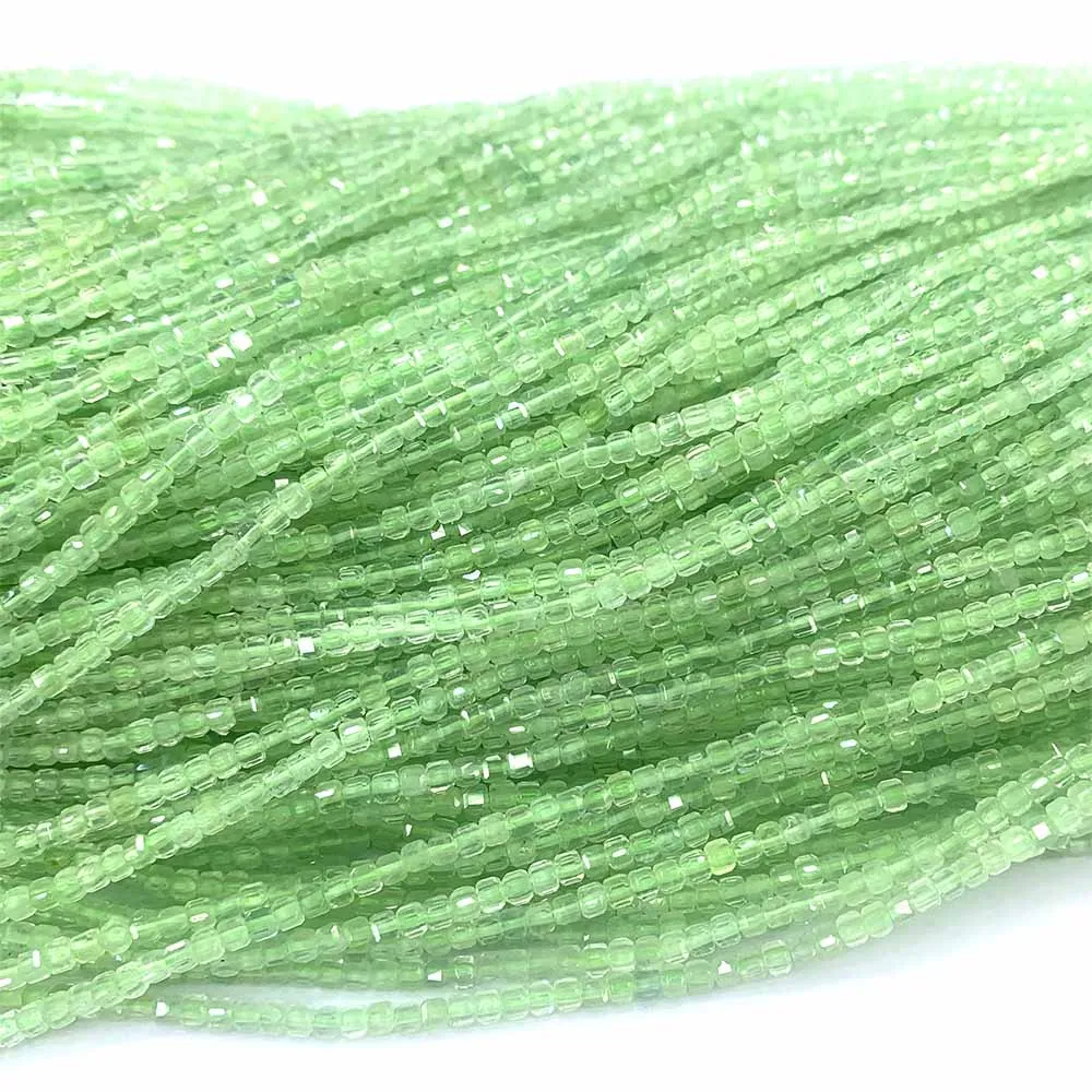 Veemake Natural Clear Green Prehnite Edge Cube Faceted Small Beads For Jewelry Making 08532
Veemake Natural Clear Green Prehnite Edge Cube Faceted Small Beads For Jewelry Making 08532