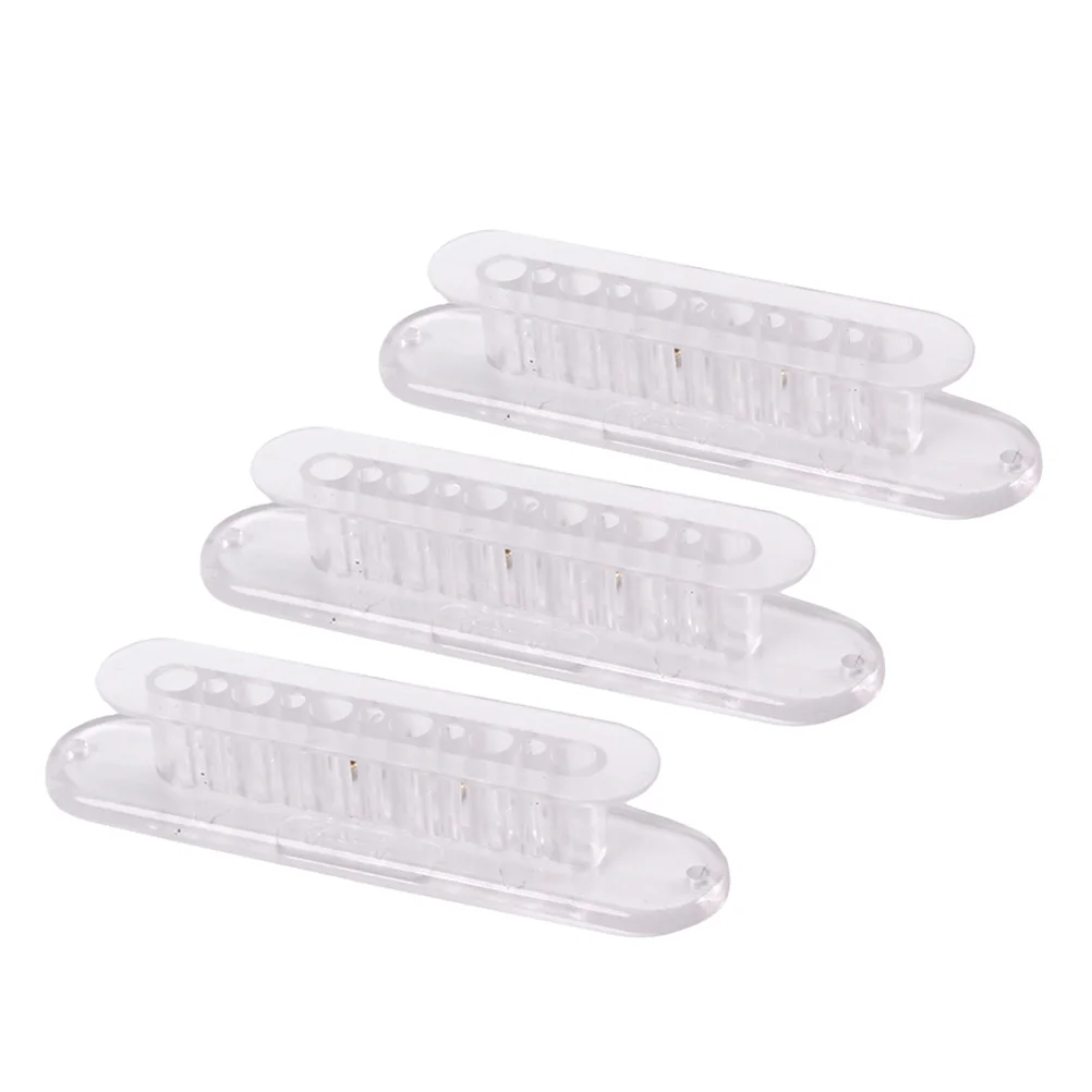 3pcs Transparent Humbucker Pickup Bobbin Guitar Screw Side For Pickup Makers For Guitar Accessories 48/50/52mm (White)
3pcs Transparent Humbucker Pickup Bobbin Guitar Screw Side For Pickup Makers For Guitar Accessories 48/50/52mm (White)