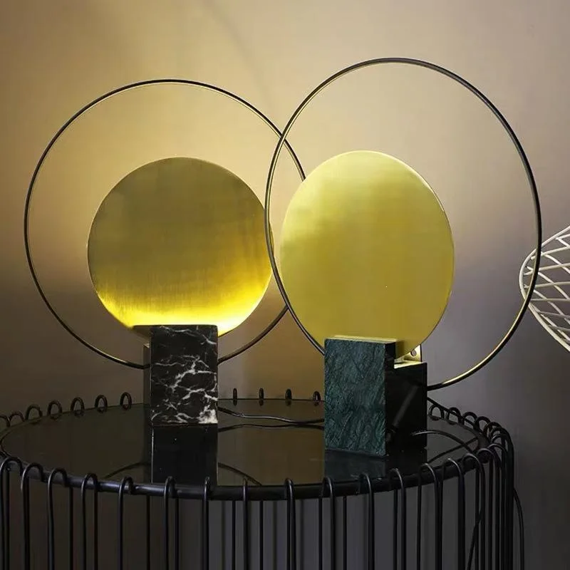 Postmodern luxury marble table lamp, creative and simple living room bedroom bedside table lamp
Postmodern luxury marble table lamp, creative and simple living room bedroom bedside table lamp
