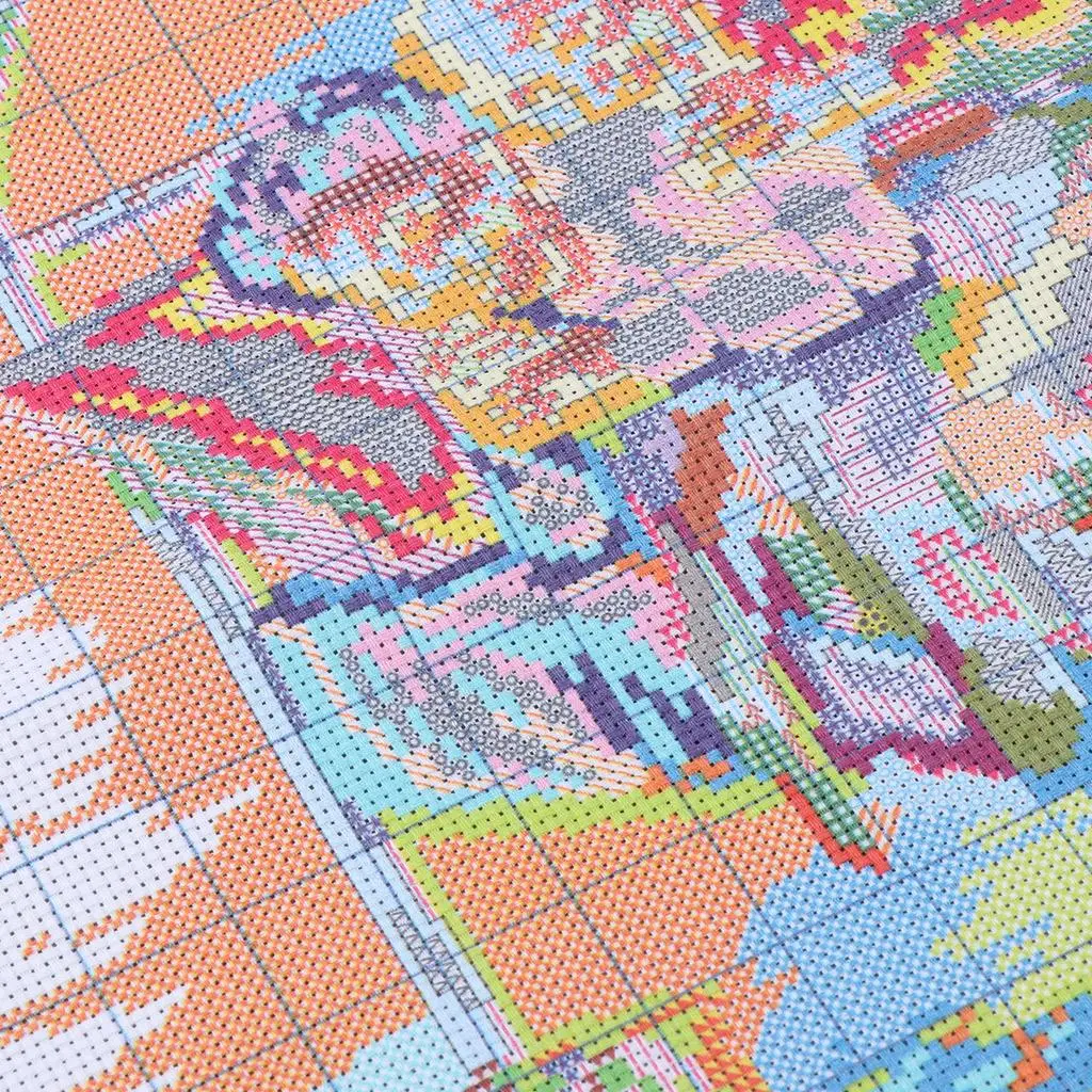 14CT Stamped Cross Stitch Kit Old Married Couple Printed Embroidery Pattern DIY Needlework Set for Wedding Christmas Crafts
14CT Stamped Cross Stitch Kit Old Married Couple Printed Embroidery Pattern DIY Needlework Set for Wedding Christmas Crafts