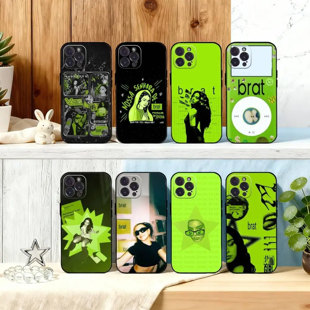 S-Singer Charli XCX Brat Phone Case For iPhone17,16,15,14,13,12,Plus,Pro Max, 5G Others Soft Black Cover
S-Singer Charli XCX Brat Phone Case For iPhone17,16,15,14,13,12,Plus,Pro Max, 5G Others Soft Black Cover