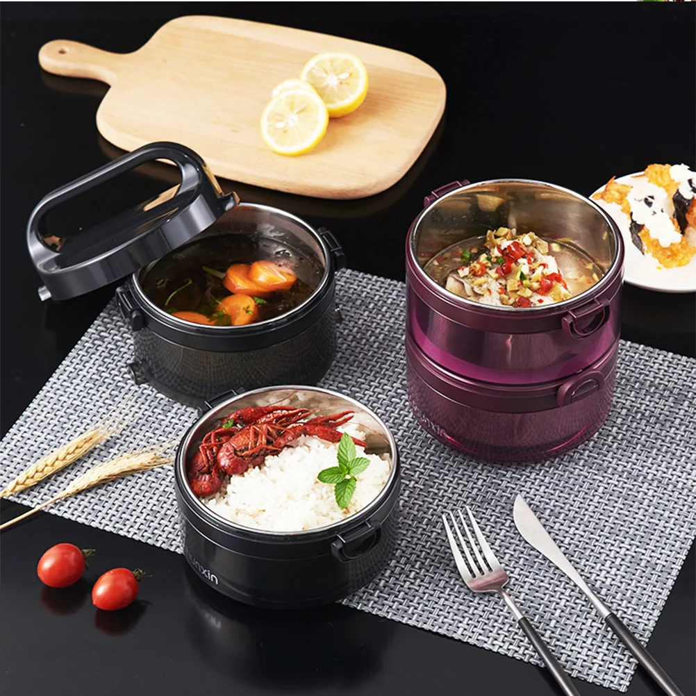 1Pcs Stainless Steel Heat Preservation Lunch Box Double Layer Water-Fillable Insulated Food Container Spill Resistant for School
1Pcs Stainless Steel Heat Preservation Lunch Box Double Layer Water-Fillable Insulated Food Container Spill Resistant for School
