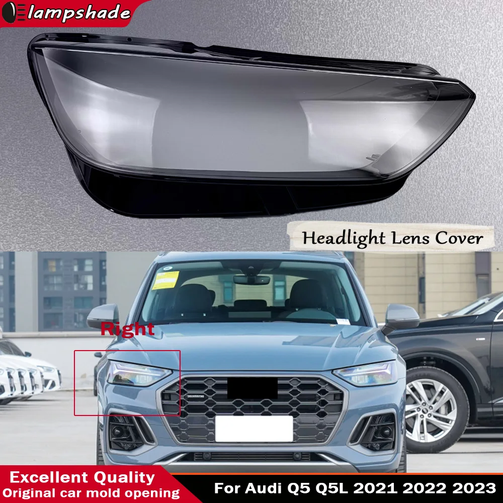 Transparent Headlamp LampShade For Audi Q5 Q5L 2021 2022 2023 Headlight Shell Lens Plexiglass Replace Original Lampcover
Transparent Headlamp LampShade For Audi Q5 Q5L 2021 2022 2023 Headlight Shell Lens Plexiglass Replace Original Lampcover
