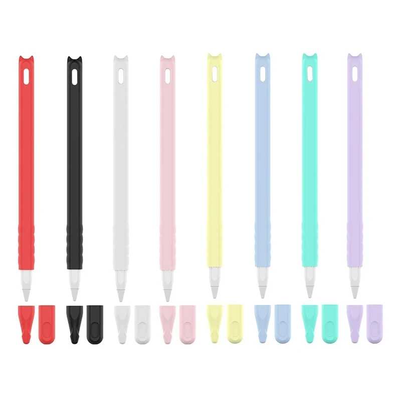 Cute Cat Ear Protective Cover For Apple Pencil 2 Case Silicone Pencil Case For Apple 2nd Tablet Portable Touch Stylus Pen Pouch
Cute Cat Ear Protective Cover For Apple Pencil 2 Case Silicone Pencil Case For Apple 2nd Tablet Portable Touch Stylus Pen Pouch