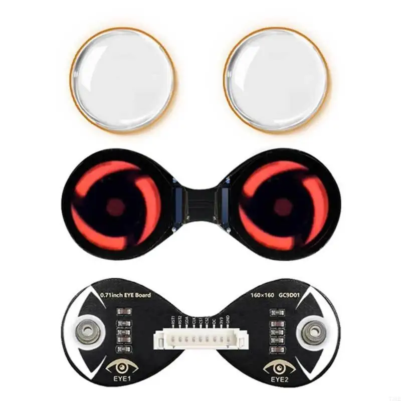 T3EE Double EYE 0.71inch Round LCD Display Screen For Wearables Electronics Double Electronic Eye With IPS Technology
T3EE Double EYE 0.71inch Round LCD Display Screen For Wearables Electronics Double Electronic Eye With IPS Technology