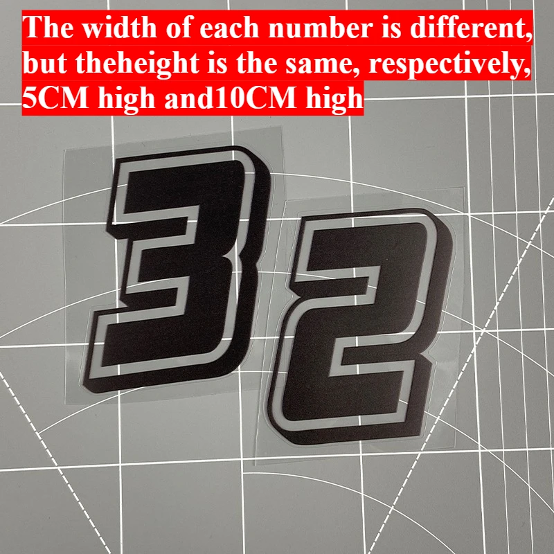 1PC Black Number Waterproof Sticker for Motorcycle Fuel Tank Helmet Fairing
1PC Black Number Waterproof Sticker for Motorcycle Fuel Tank Helmet Fairing