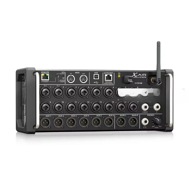 X AIR XR18 Digital Mixer Tablet-Controlled 18-Channel Rack Mixer With Mi das Mic Preamps
X AIR XR18 Digital Mixer Tablet-Controlled 18-Channel Rack Mixer With Mi das Mic Preamps