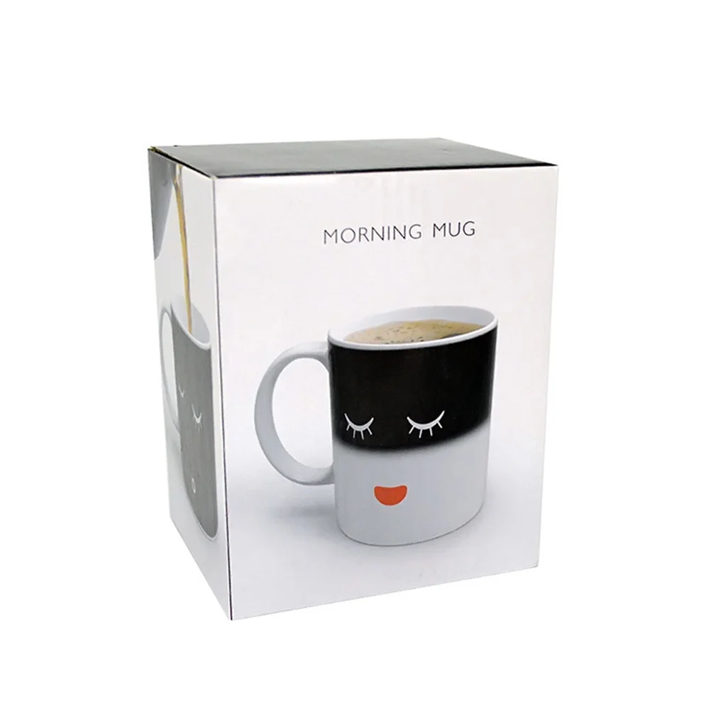 Color Changing Mug Heat Sensitive Ceramic Cup Black White 11*7.7*9.1Cm For Coffee Tea Hot Chocolate Kitchen Bar Use
Color Changing Mug Heat Sensitive Ceramic Cup Black White 11*7.7*9.1Cm For Coffee Tea Hot Chocolate Kitchen Bar Use