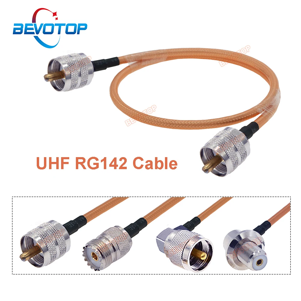RG142 PL259 UHF штекер/SO239 UHF розетка с двойной защитой RG-142 50-3 RF коаксиальный отрезок 50 Ом антенный удлинитель
RG142 PL259 UHF штекер/SO239 UHF розетка с двойной защитой RG-142 50-3 RF коаксиальный отрезок 50 Ом антенный удлинитель