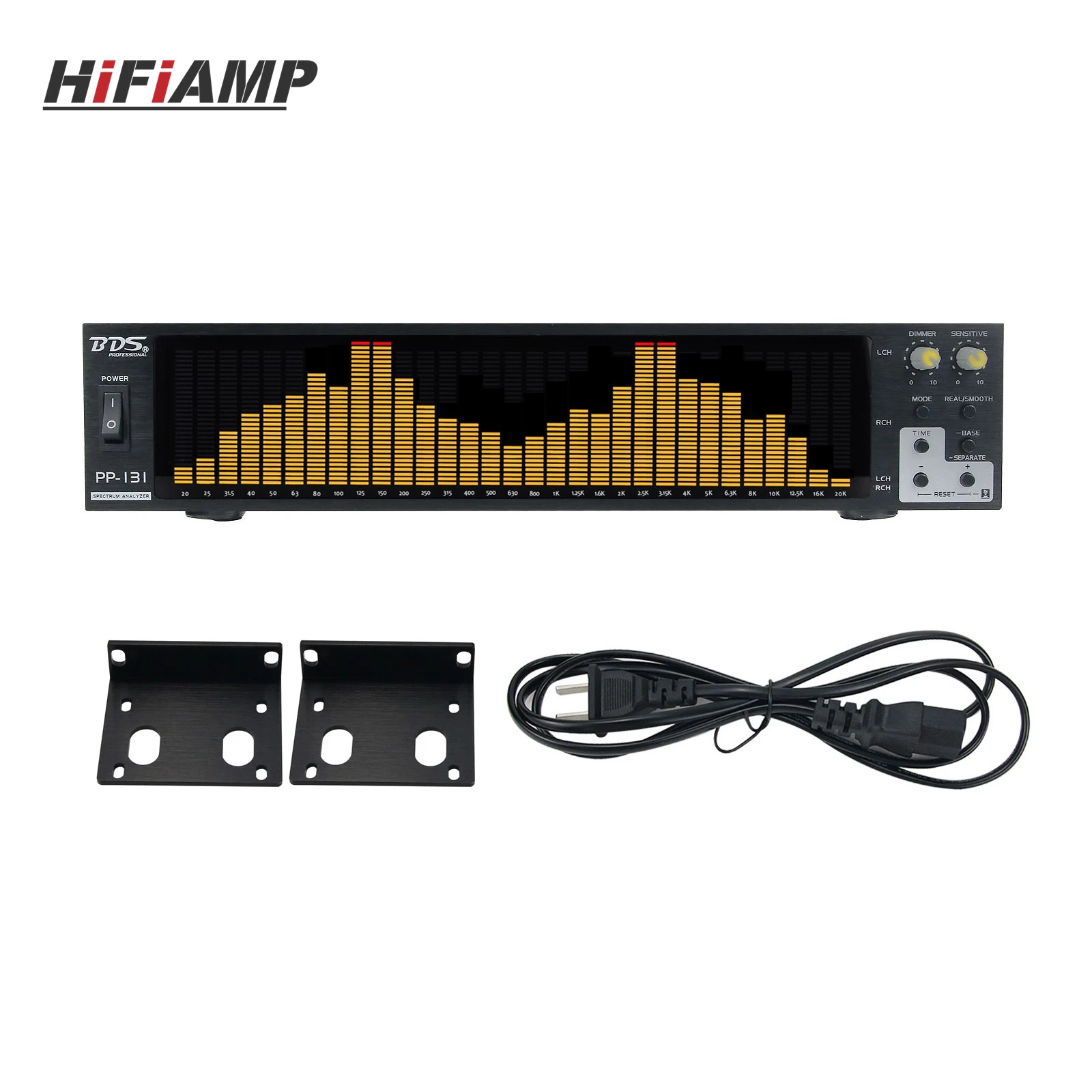 BDS PP-131 Audio Spectrum Analyzer Display 2U Rack 31-Band Music Rhythm Light Support Automatic Gain Function
BDS PP-131 Audio Spectrum Analyzer Display 2U Rack 31-Band Music Rhythm Light Support Automatic Gain Function