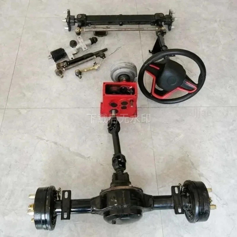 Gearbox For 3-Wheel & 4-Wheel Vehicles, DIY 4WD Tire Walking Chassis For Agricultural Use
Gearbox For 3-Wheel & 4-Wheel Vehicles, DIY 4WD Tire Walking Chassis For Agricultural Use