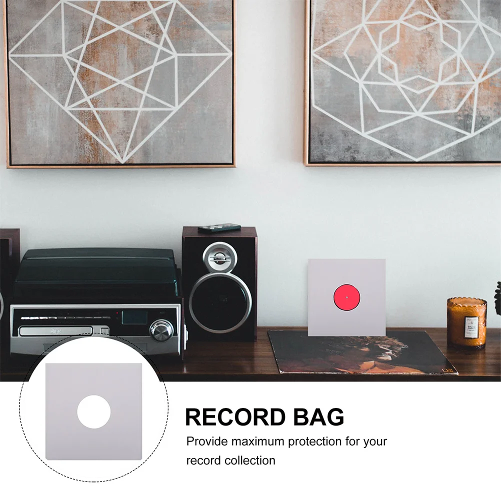 20Pcs 7-Inch Vinyl Record Storage Bag Paper Material Protective Sleeve for Dust Dirt Damage Prevention Record Keeping Organizer
20Pcs 7-Inch Vinyl Record Storage Bag Paper Material Protective Sleeve for Dust Dirt Damage Prevention Record Keeping Organizer
