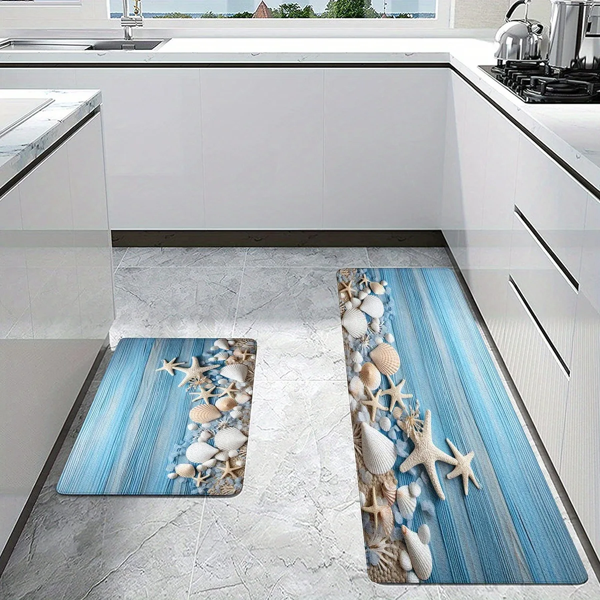 1PC Starfish Pattern Kitchen Rugs Non-Slip Home Door Mats Pop design Bathroom Rugs Bath Mat Carpet for Home Sink Laundry Decor
1PC Starfish Pattern Kitchen Rugs Non-Slip Home Door Mats Pop design Bathroom Rugs Bath Mat Carpet for Home Sink Laundry Decor
