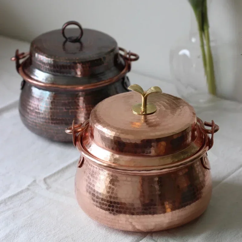 Mini Copper Cooking Pot: Small, Easy to Clean, Convenient, Simple Cooking Pot for Household Use, Reliable Performance
Mini Copper Cooking Pot: Small, Easy to Clean, Convenient, Simple Cooking Pot for Household Use, Reliable Performance