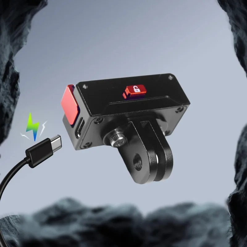 Magnetic Two Claw Adapter with 1/4”Thread USB-C Port Charging Base Quick Release Extension Mount for DJI Osmo 360 Action Camera
Magnetic Two Claw Adapter with 1/4”Thread USB-C Port Charging Base Quick Release Extension Mount for DJI Osmo 360 Action Camera