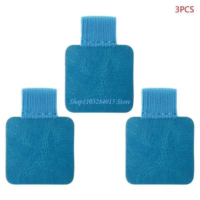 R6FF 3pcs Square Self-adhesive Leather Pen Clip Pencil Elastic Loop For Notebooks Jou
R6FF 3pcs Square Self-adhesive Leather Pen Clip Pencil Elastic Loop For Notebooks Jou