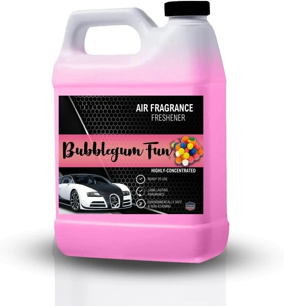 Premium Bubblegum Scent Air Freshener, 64oz Odor Eliminator Long Lasting for Car Home Pet Bathroom Smoke, USA Made
Premium Bubblegum Scent Air Freshener, 64oz Odor Eliminator Long Lasting for Car Home Pet Bathroom Smoke, USA Made