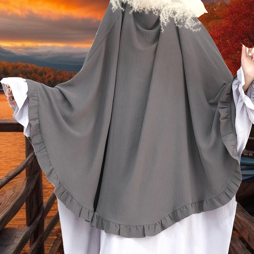 Eid Ramadan Muslim Women Tops Khimar Islam Clothing Arabic Robe Dubai Abaya Turkey Kaftan Niqab Headdress Headscarf Nikab Dress
Eid Ramadan Muslim Women Tops Khimar Islam Clothing Arabic Robe Dubai Abaya Turkey Kaftan Niqab Headdress Headscarf Nikab Dress