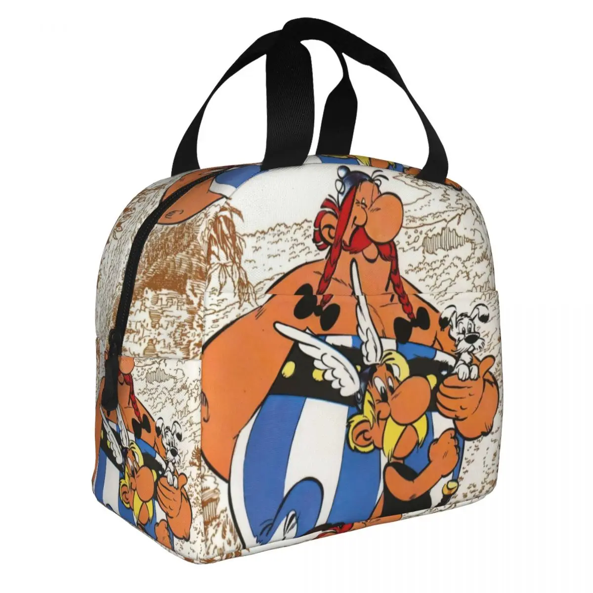 Asterix Obelix Lunch Bento Bags Portable Aluminum Foil thickened Thermal Cloth Lunch Bag for Women Men Boy
Asterix Obelix Lunch Bento Bags Portable Aluminum Foil thickened Thermal Cloth Lunch Bag for Women Men Boy