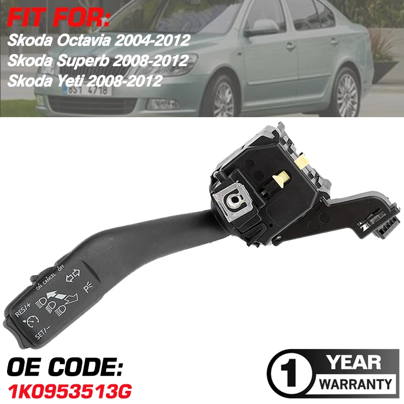 Переключатель фары указателя поворота 1K0953513G 1K0953513 1K0953513A для Skoda Octavia 2004-2012 Skoda Superb Skoda Yeti 2008-2012
Переключатель фары указателя поворота 1K0953513G 1K0953513 1K0953513A для Skoda Octavia 2004-2012 Skoda Superb Skoda Yeti 2008-2012