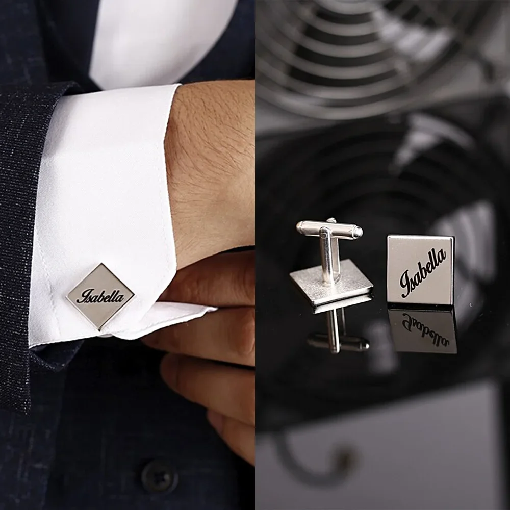 Personalized Man Cufflinks Custom Name Cufflinks Stainless Steel Shirt Cuff Button Custom Wedding Mens Gifts Jewelry
Personalized Man Cufflinks Custom Name Cufflinks Stainless Steel Shirt Cuff Button Custom Wedding Mens Gifts Jewelry