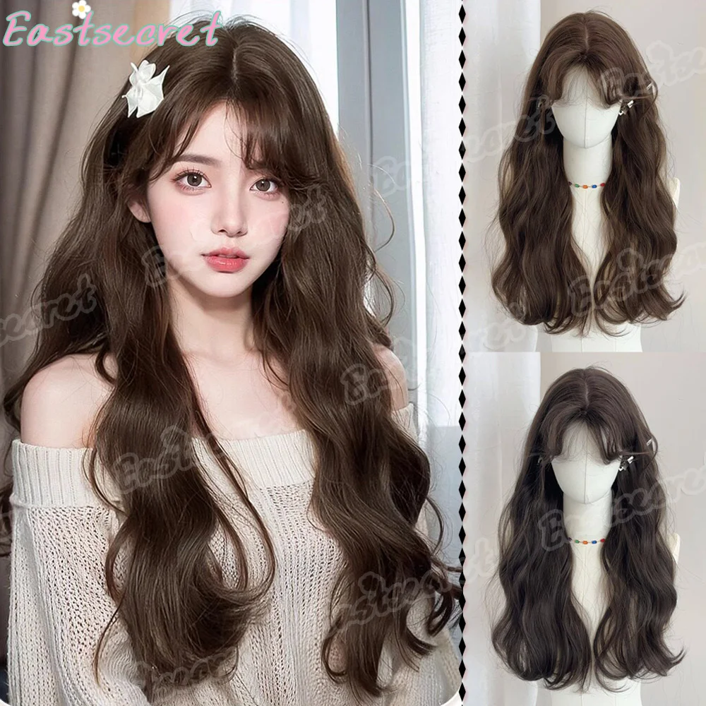 EAST Lolita Black Wig for Women Long Wavy Hair 75cm Curly Wig with Bangs Cosplay Headband Wigs
EAST Lolita Black Wig for Women Long Wavy Hair 75cm Curly Wig with Bangs Cosplay Headband Wigs