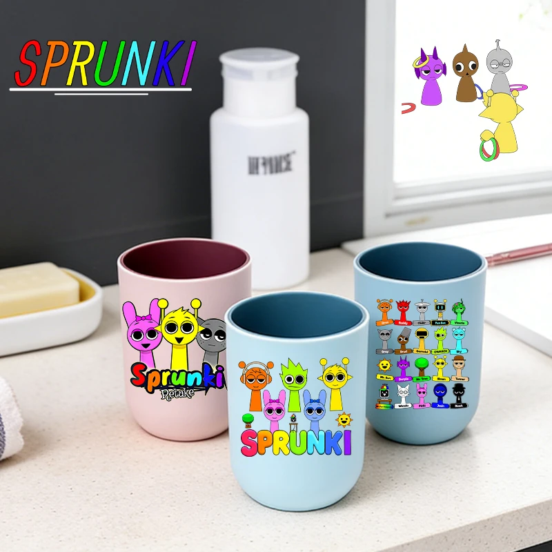Cute Sprunkiy Kids Bathroom Mouthwash Cup Anime Printed Boys Kawaii ShowerRoom Home Products Man Travel Portable Party Game Gift
Cute Sprunkiy Kids Bathroom Mouthwash Cup Anime Printed Boys Kawaii ShowerRoom Home Products Man Travel Portable Party Game Gift