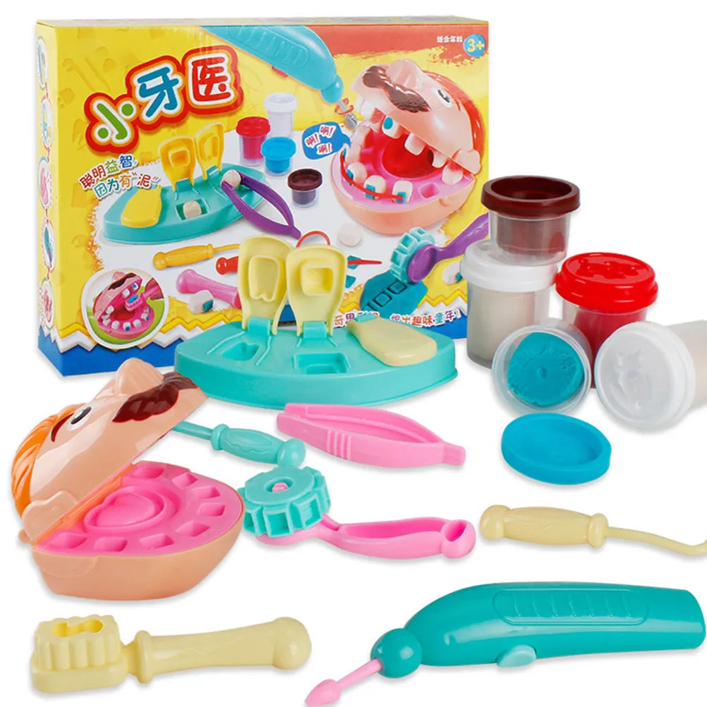 Tooth Extraction Clay Set Easy to Shape Non-Sticky Durable Safe for Kids Christmas Birthday Creative DIY Craft Gift
Tooth Extraction Clay Set Easy to Shape Non-Sticky Durable Safe for Kids Christmas Birthday Creative DIY Craft Gift