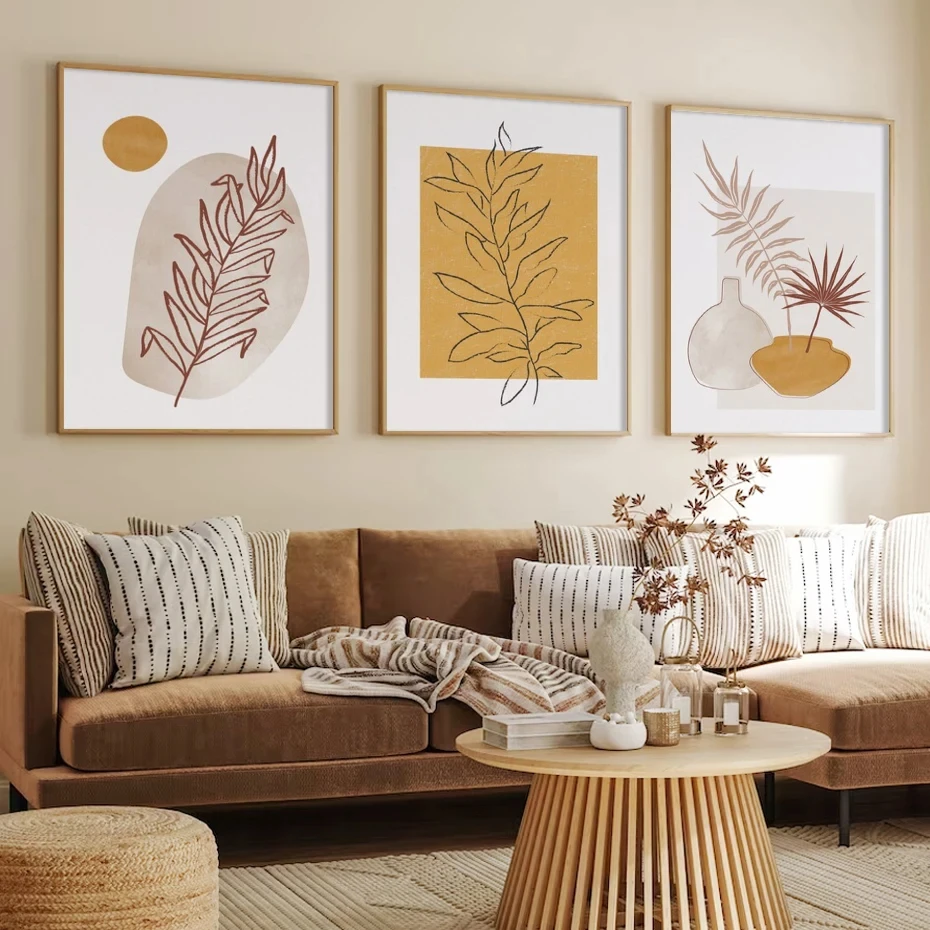 Boho Abstract Yellow Leaf Foliage Pots Poster Minimalist Wall Art Print Picture Botanical Canvas Painting Living Room Home Decor
Boho Abstract Yellow Leaf Foliage Pots Poster Minimalist Wall Art Print Picture Botanical Canvas Painting Living Room Home Decor