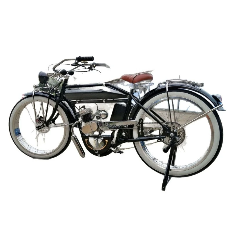 Retro fuel bike 50cc with foot pedal dual-purpose light oil-powered riding mountain bike
Retro fuel bike 50cc with foot pedal dual-purpose light oil-powered riding mountain bike