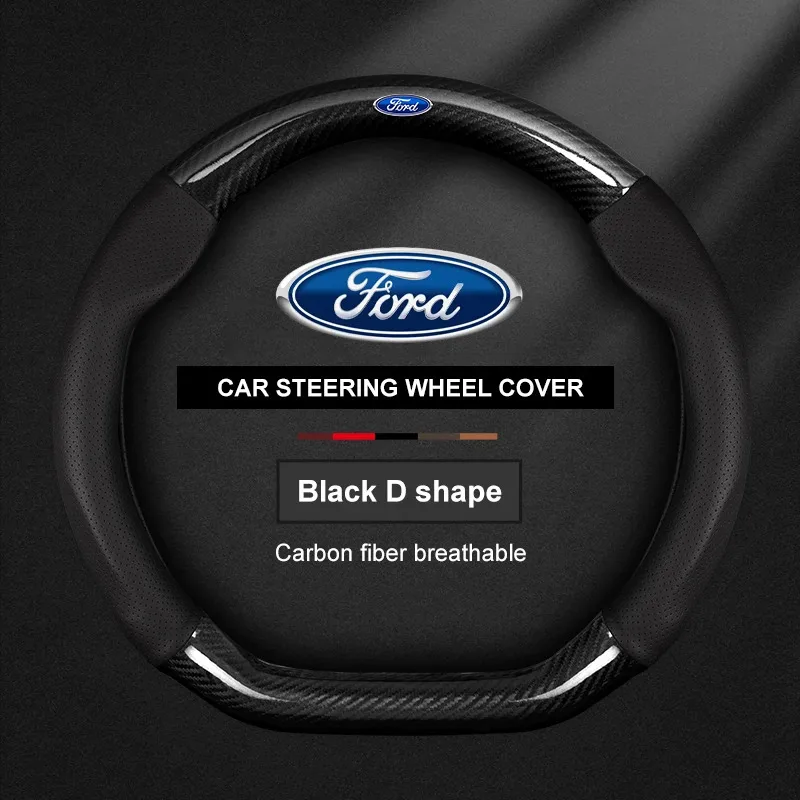 Car Carbon Fiber Ventilate Steering Wheel Cover Ford ST Mondeo F150 Fusion Mustang EXPLORER ESCAPE EDGE Fiesta Focus Kuga Ranger
Car Carbon Fiber Ventilate Steering Wheel Cover Ford ST Mondeo F150 Fusion Mustang EXPLORER ESCAPE EDGE Fiesta Focus Kuga Ranger
