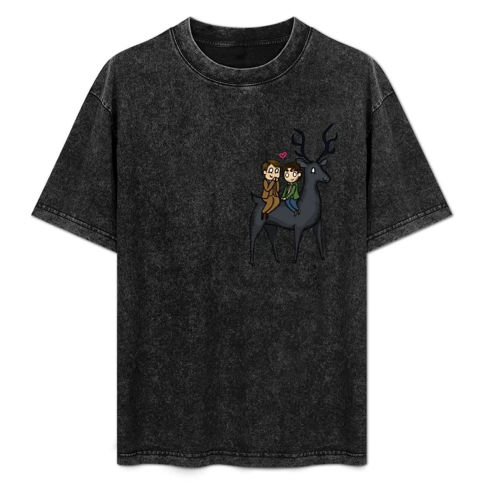Nightmare Stag T-Shirt Basic Solid Tee for Daily Use
Nightmare Stag T-Shirt Basic Solid Tee for Daily Use