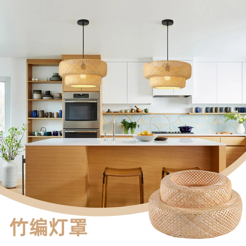 New Chinese-style Bamboo Woven Pendant Light For Dining Room Chandelier, Café, Living Room, Bedroom Ceiling
New Chinese-style Bamboo Woven Pendant Light For Dining Room Chandelier, Café, Living Room, Bedroom Ceiling