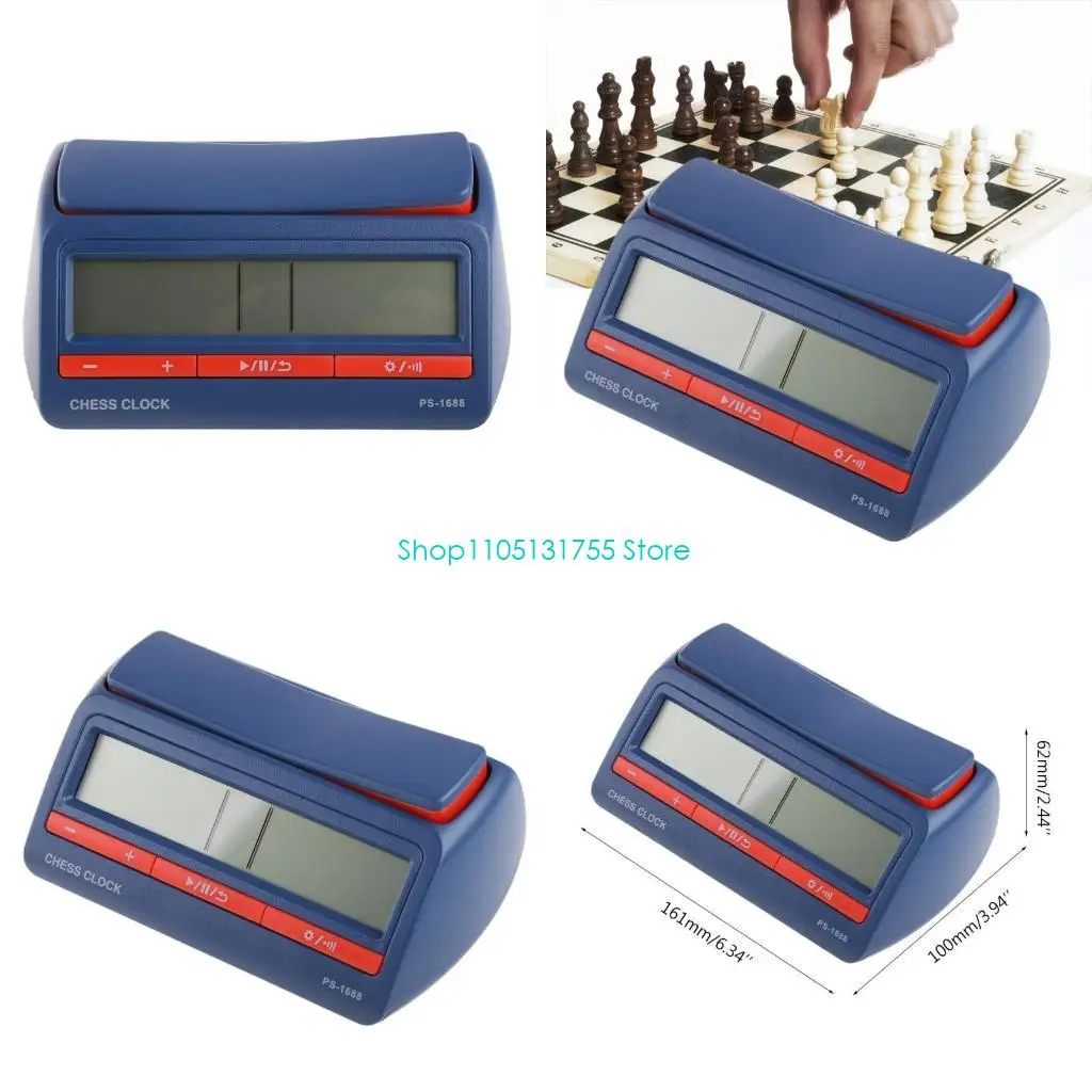 K0EF Professional Chess Clock Compact Digital Watch Count Up Down Timer Board Game Stopwatch Competition Hour Meter
K0EF Professional Chess Clock Compact Digital Watch Count Up Down Timer Board Game Stopwatch Competition Hour Meter