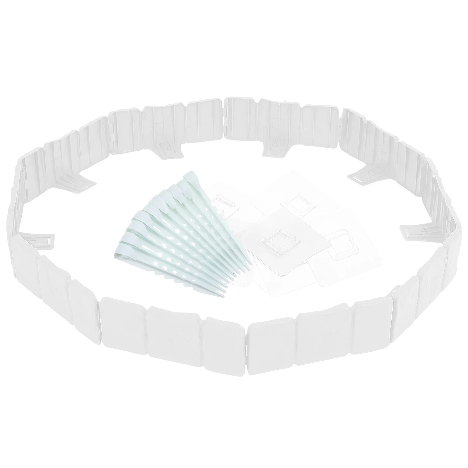 Edging for Landscaping Outdoor Garden Border Pp Flower Decorative Plastic Small Fence Borders Garden Fences Flower 
Edging for Landscaping Outdoor Garden Border Pp Flower Decorative Plastic Small Fence Borders Garden Fences Flower