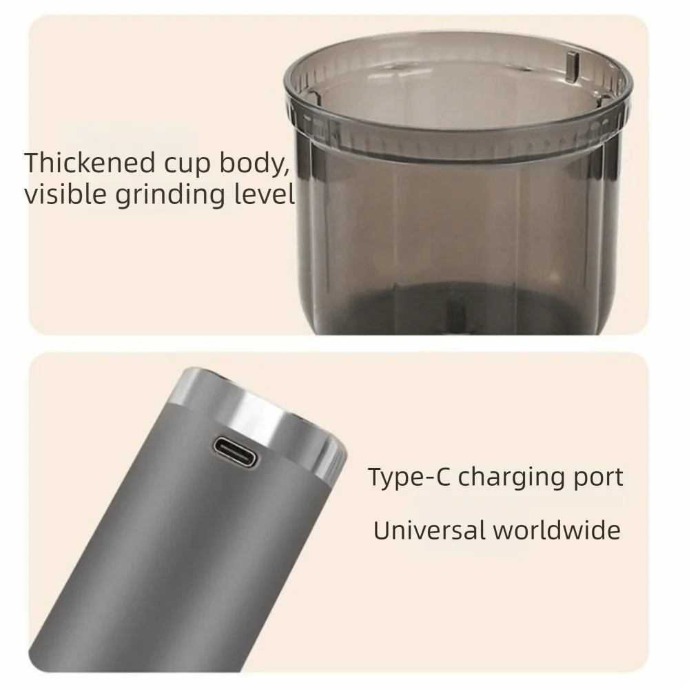 Plastic Electric Meat Grinder USB Rechargeable Efficient Cordless Vegetable Chopper Powerful Motor Electric Food Chopper
Plastic Electric Meat Grinder USB Rechargeable Efficient Cordless Vegetable Chopper Powerful Motor Electric Food Chopper