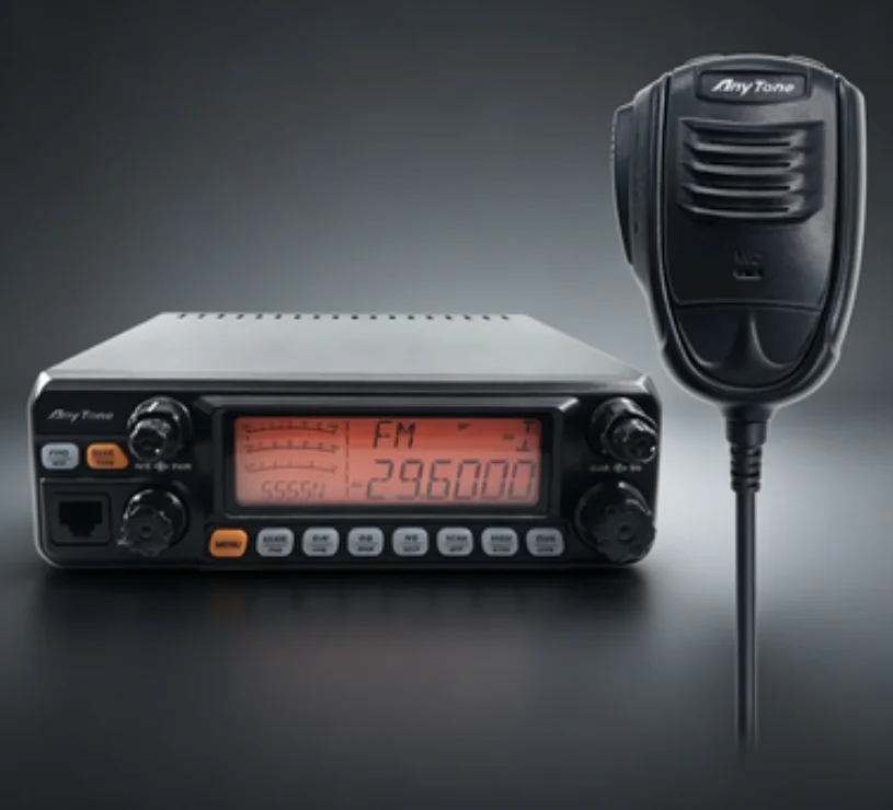 Anytone AT-5555N II 27MHz CB Radio Upgraded Mobile Two Way Radio
Anytone AT-5555N II 27MHz CB Radio Upgraded Mobile Two Way Radio