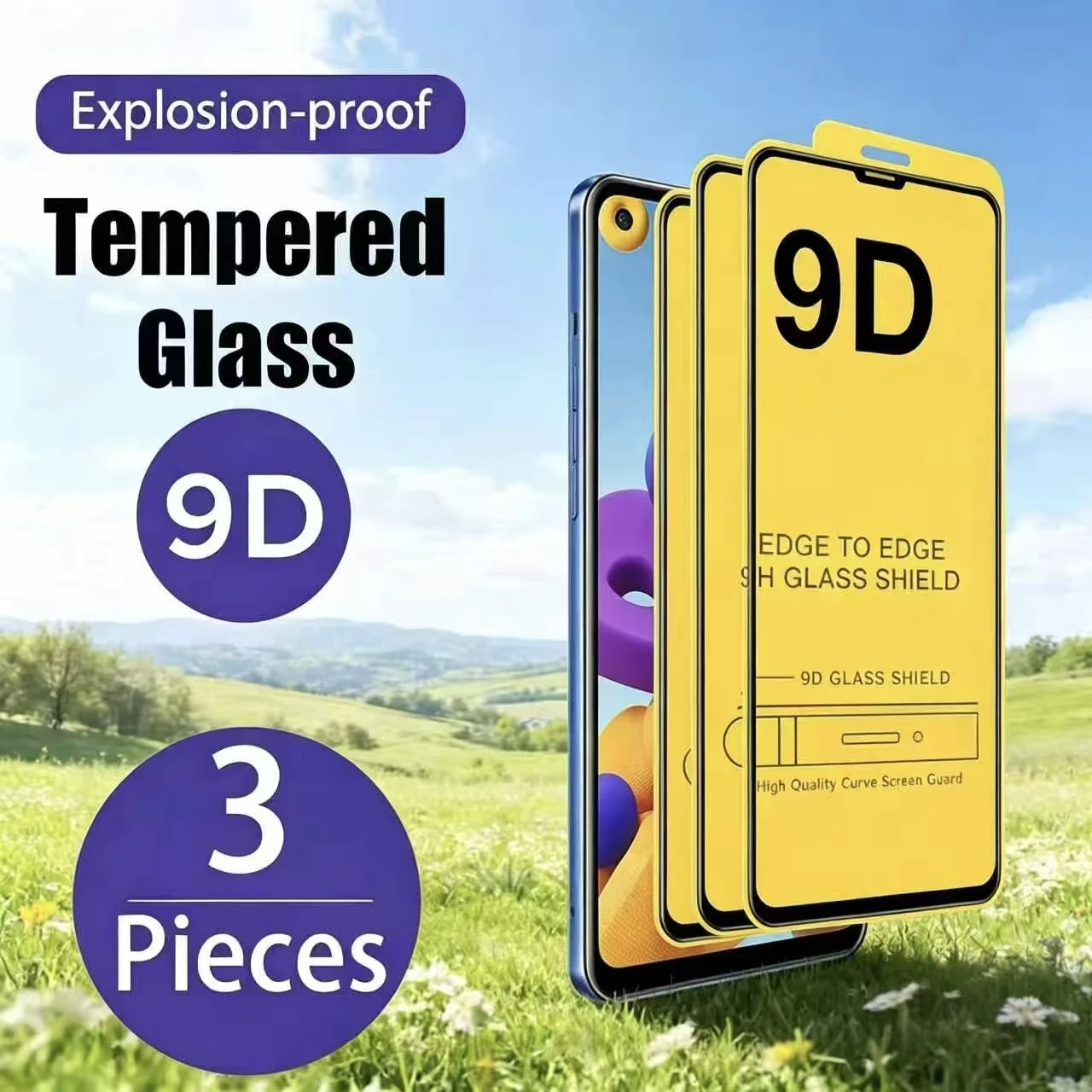 1/3Pcs 9D HD Full Cover Screen Protector For iPhone 17Pro Max 17Pro 16Pro 16Plus 16e 16 15 15Pro Mox 15 14 13 12 11 17 Air XR
1/3Pcs 9D HD Full Cover Screen Protector For iPhone 17Pro Max 17Pro 16Pro 16Plus 16e 16 15 15Pro Mox 15 14 13 12 11 17 Air XR