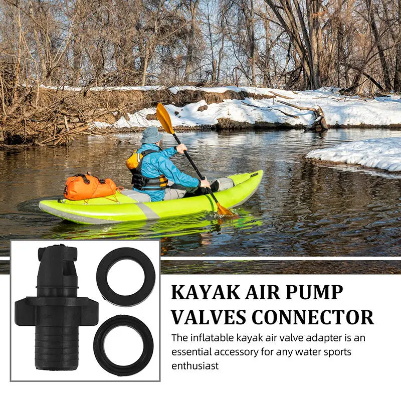 Inflatable Boat Pump Adapter High Strength Plastic Air Valve Connector for Kayak Paddle Board Marine Inflator Efficient
Inflatable Boat Pump Adapter High Strength Plastic Air Valve Connector for Kayak Paddle Board Marine Inflator Efficient