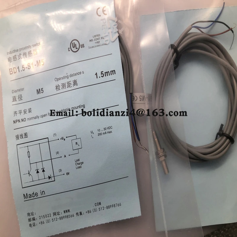 Original sensor BD1.5-S1-M5 BD1.5-S2-M5 BD1.5-S3-M5 BD1.5-S4-M5 BD8-S3-M18 BD8-S4-M18 BD2-S1S2-M8-3MU-SPG In stock
Original sensor BD1.5-S1-M5 BD1.5-S2-M5 BD1.5-S3-M5 BD1.5-S4-M5 BD8-S3-M18 BD8-S4-M18 BD2-S1S2-M8-3MU-SPG In stock