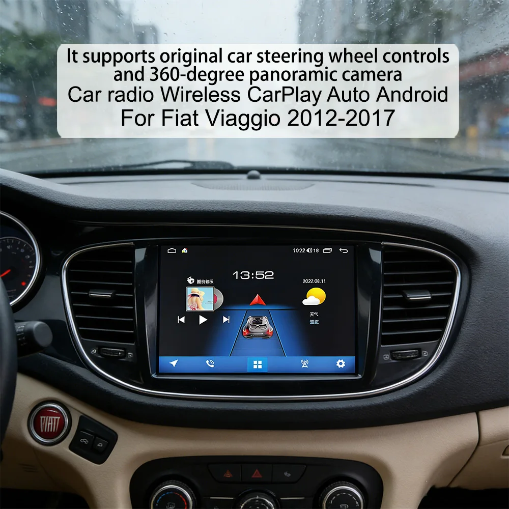 8.4" IPS Car Radio Linux For Fiat Viaggio 2012-2017 Wireless CarPlay Auto Android 4G LTE WiFi GPS RDS Bluetooth Car Player
8.4" IPS Car Radio Linux For Fiat Viaggio 2012-2017 Wireless CarPlay Auto Android 4G LTE WiFi GPS RDS Bluetooth Car Player